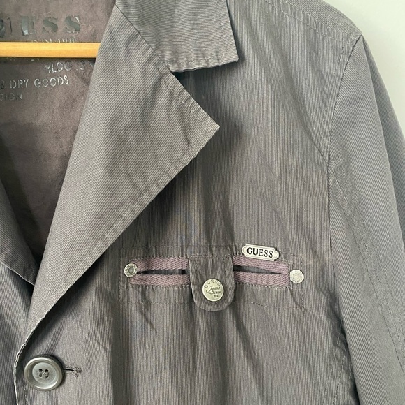 𝅺GUESS Men’s Lightweight Cotton Jacket - Picture 4 of 8